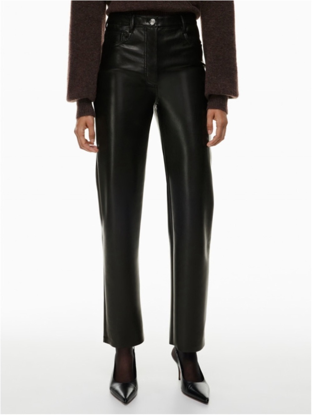 ARITZIA WILFRED THE MELINA PANT BLACK